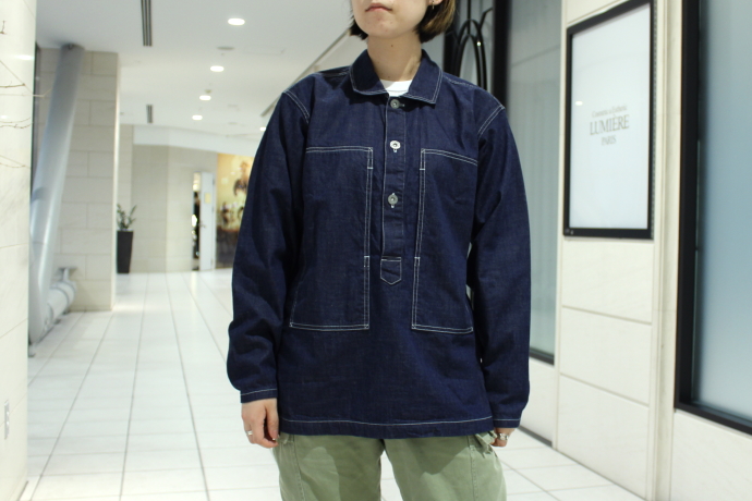 WORKERS(ワーカーズ) – US ARMYタイプのデニムシャツ。PULLOVER SHIRT ...