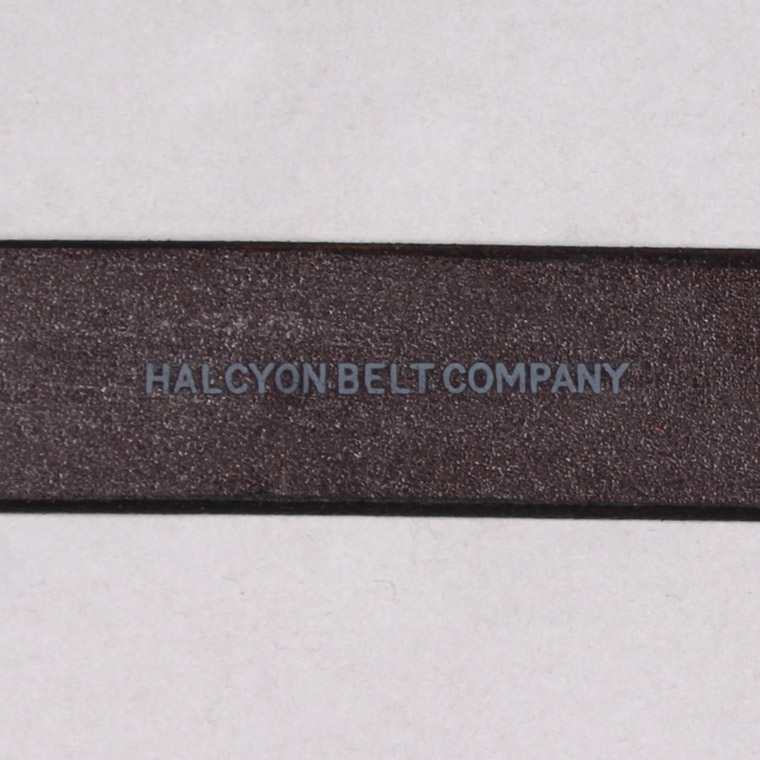 Halcyon Belt Company ハルシオンベルトカンパニー メンズ ブライドルレザーベルト イングランド製 通販